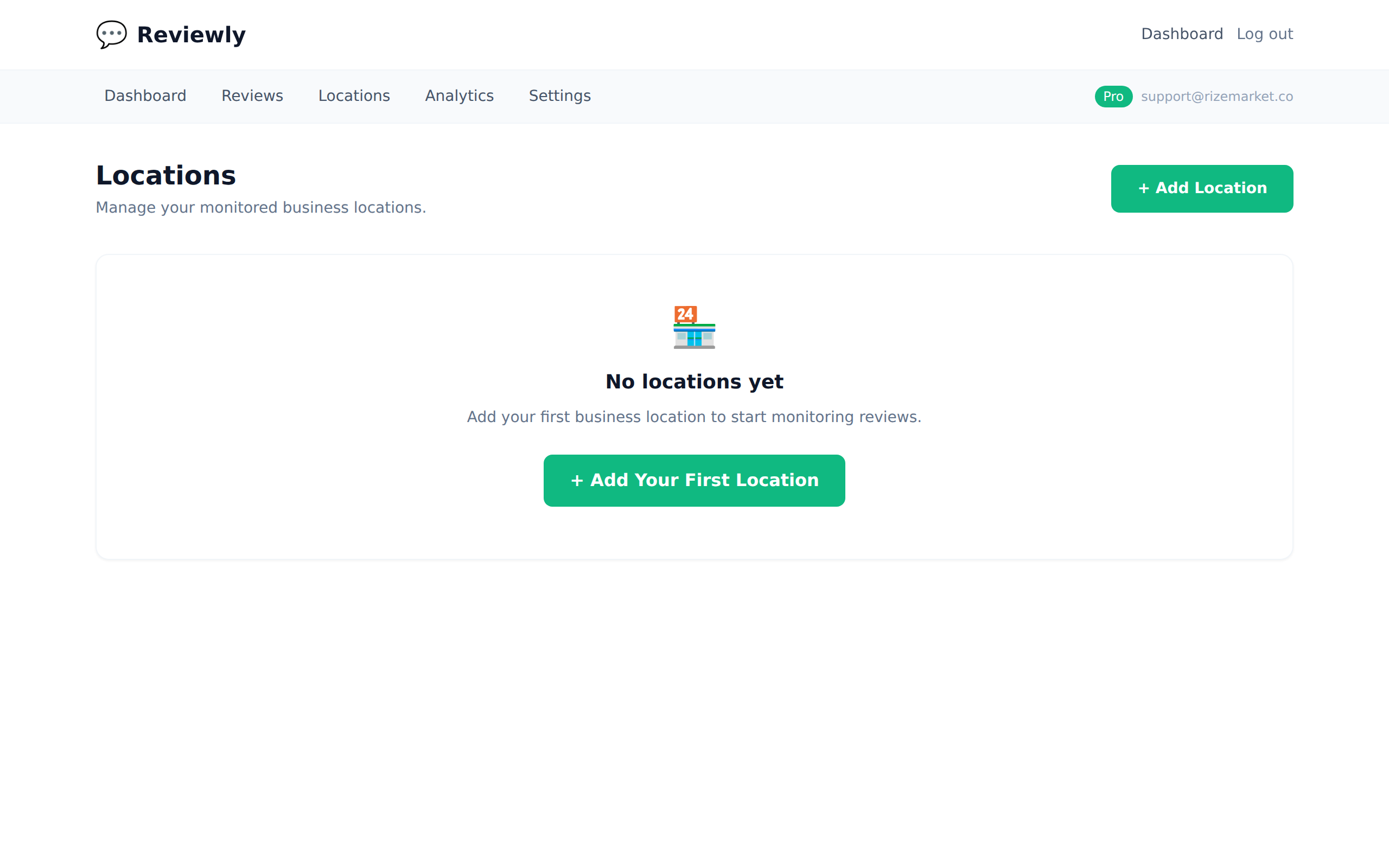 Multi-location Google review management - google review management software